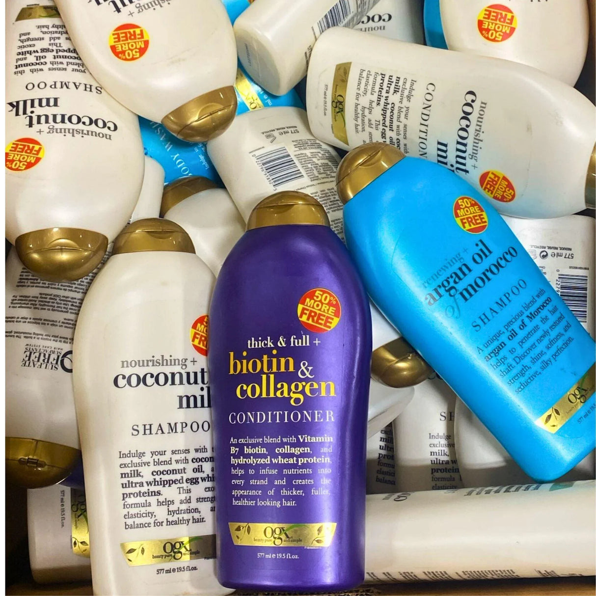 OGX Assorted Shampoo & Conditioner Mix Assorted Scents