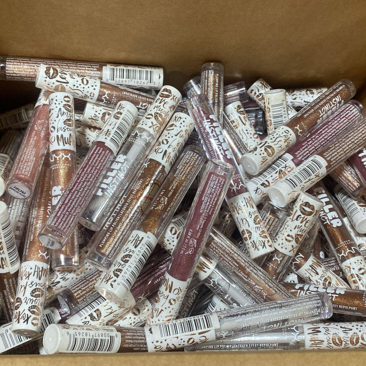 NYX Filler Instinct Plumping Lip Polish 0.08OZ Assorted Mix