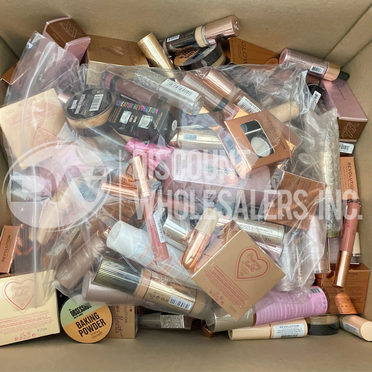 Assorted Revolution Cosmetics (250 Pcs Box)