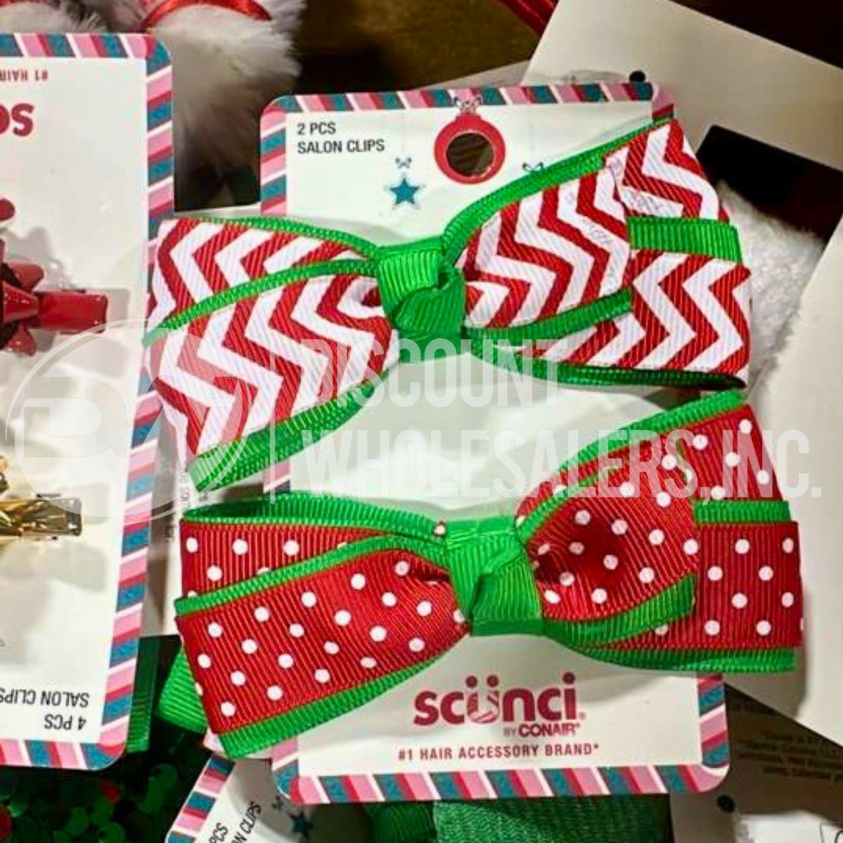 Scunci By Conair Christmas Assorted Different Styles And Shades (250 Pcs Lot)