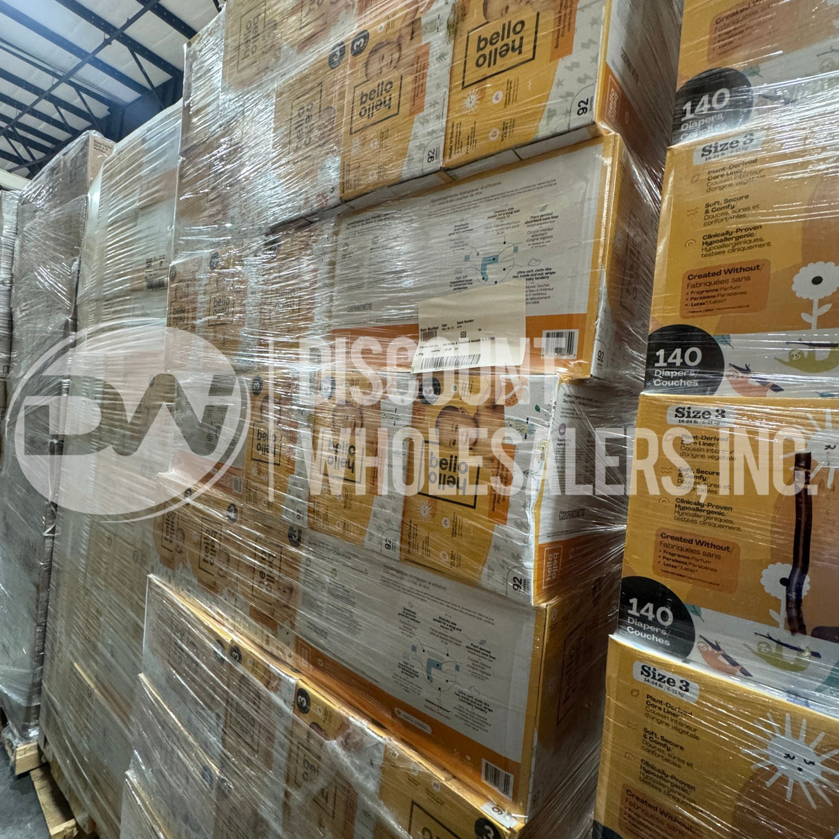 Brand New Diaper Case Pack Load (26 Pallets Per Truck)