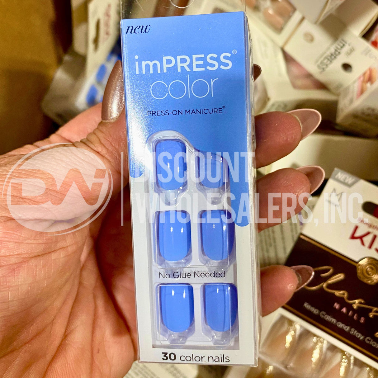 Kiss and ImPRESS Nails Assorted Shades and Styles (150 Pcs Lot)