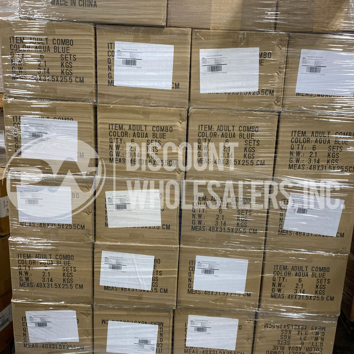 Snorkel Mask + Fins Set (25 Pallet Per Truck)
