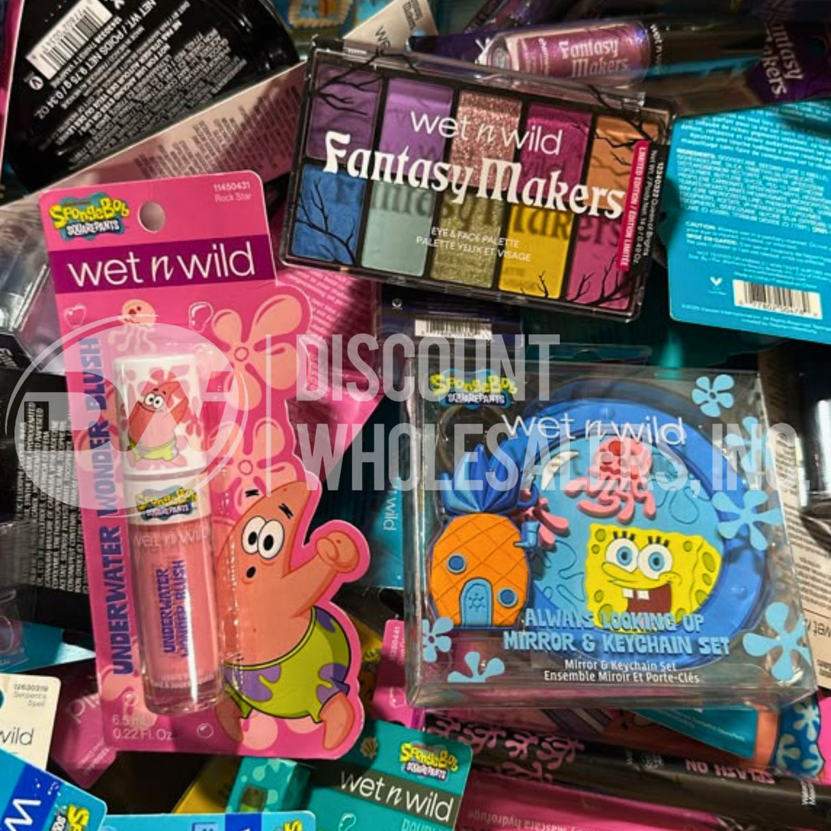 Wet N Wild Assorted Cosmetics Different Sizes (100 Pcs Lot)