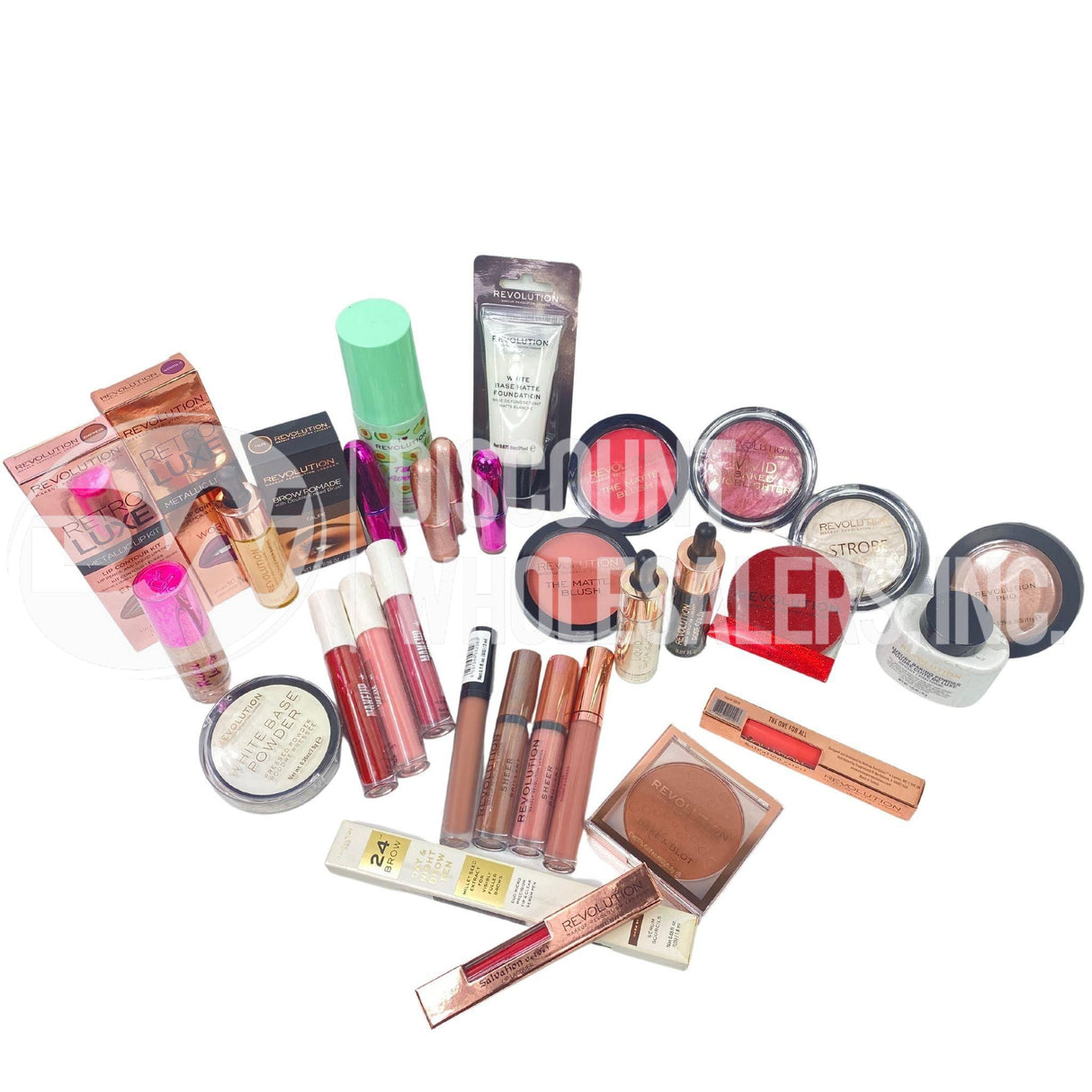 Assorted Revolution Cosmetics (250 Pcs Lot)