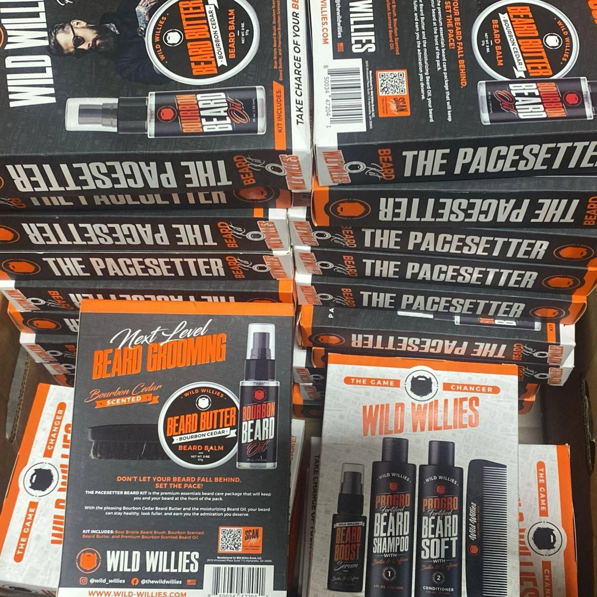 Wild Willies Take Charge of Your Beard Game! Beard Care Kits