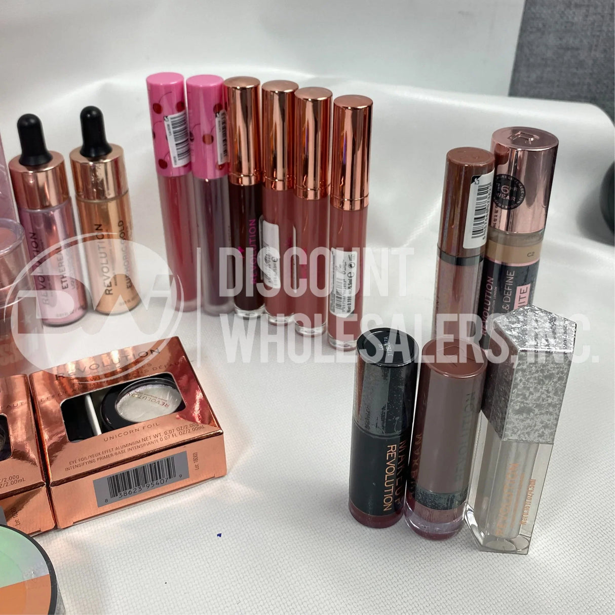 Assorted Revolution Cosmetics (250 Pcs Box)