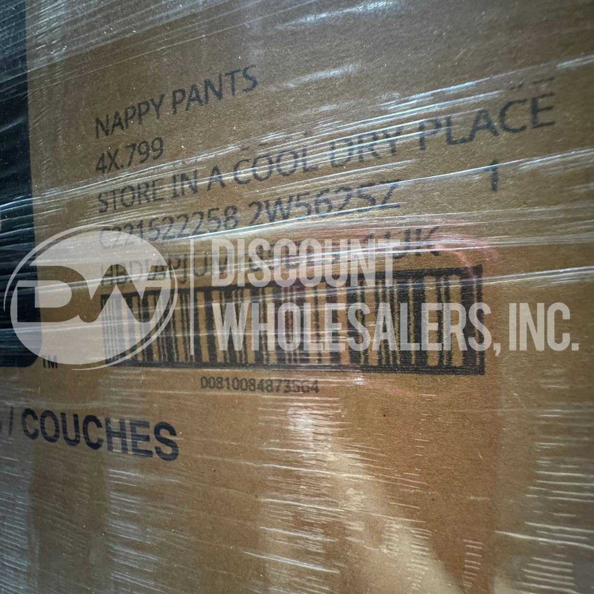Brand New Diaper Case Pack Load (26 Pallets Per Truck)