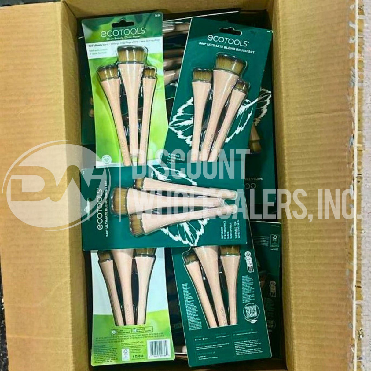EcoTools 360 Blend Brush Set 3pc Face Brushes (41 Pcs Lot)