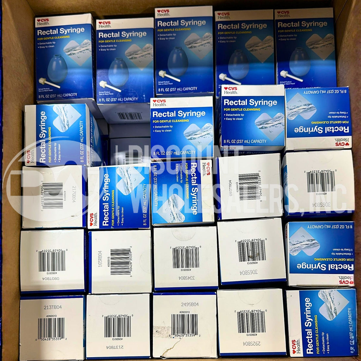 Rectal Syringe For Gentle Cleansing 8 fl (168 Pcs Lot)