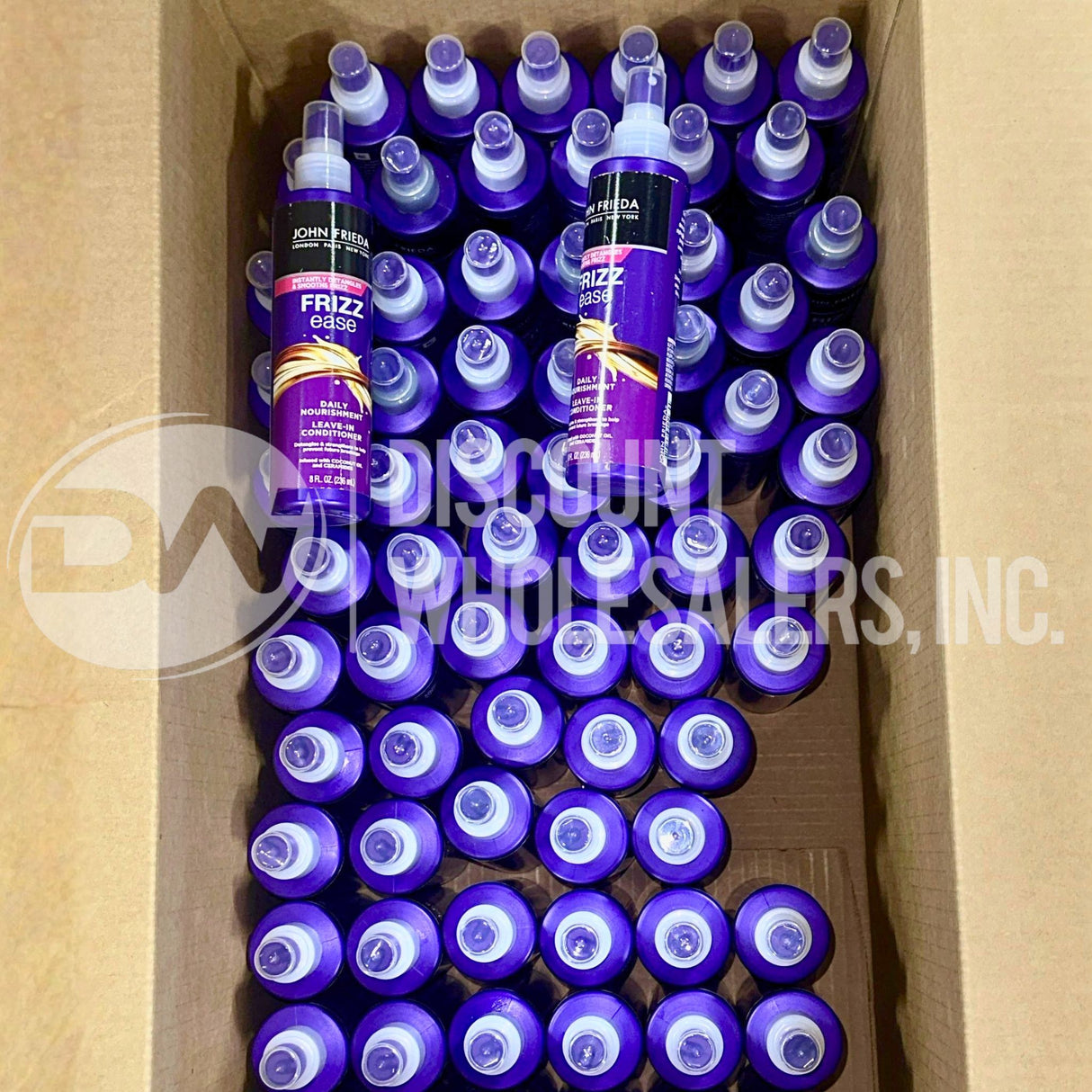 John Frieda Frizz Ease Daily Nourishment Leave-In Conditioner 8 fl. oz (73 Pcs Lot)