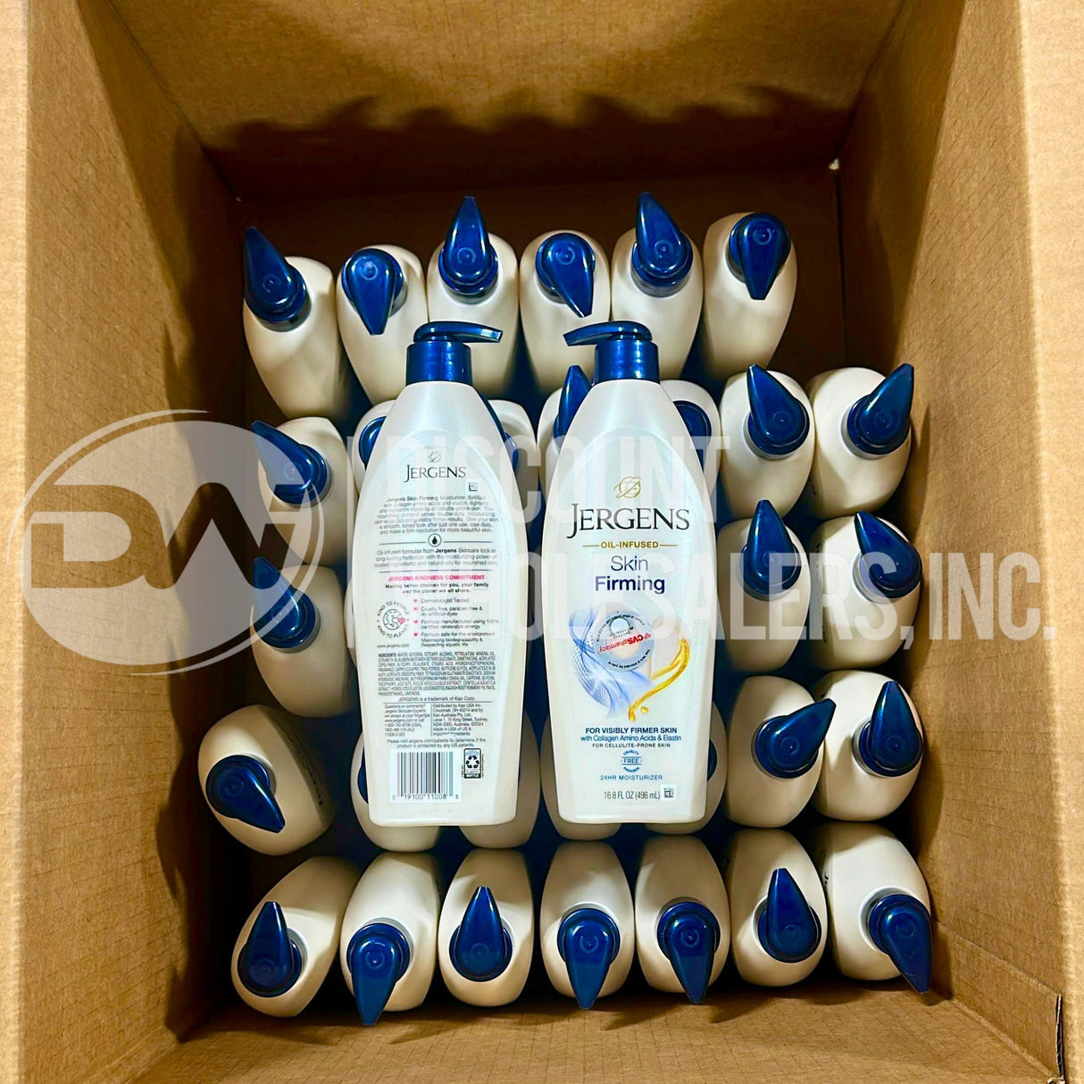 Jergens Skin Firming Body Lotion Collagen Elastin 16.8 Oz (75 Pcs Lot)