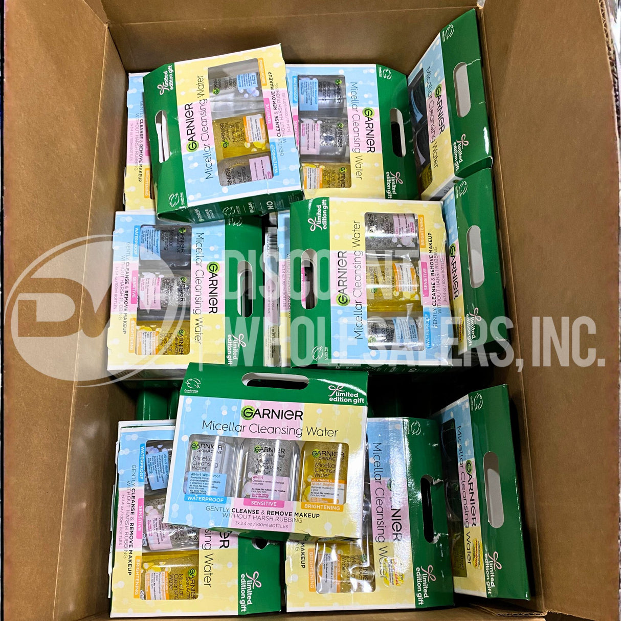 Garnier Micellar Cleansing Water Gift Gently Cleanse & Remove Makeup Without Harsh Rubbing 3x 3.4 Oz #2 (72 Pcs Lot)