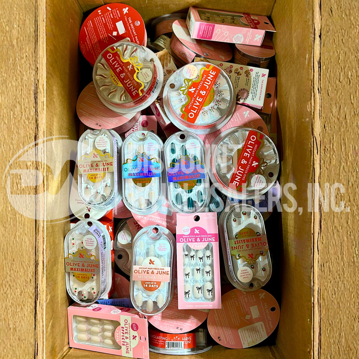 Olive & June The Instant Mani Press-On Nails Assorted Different Sizes (400 Pcs Lot)