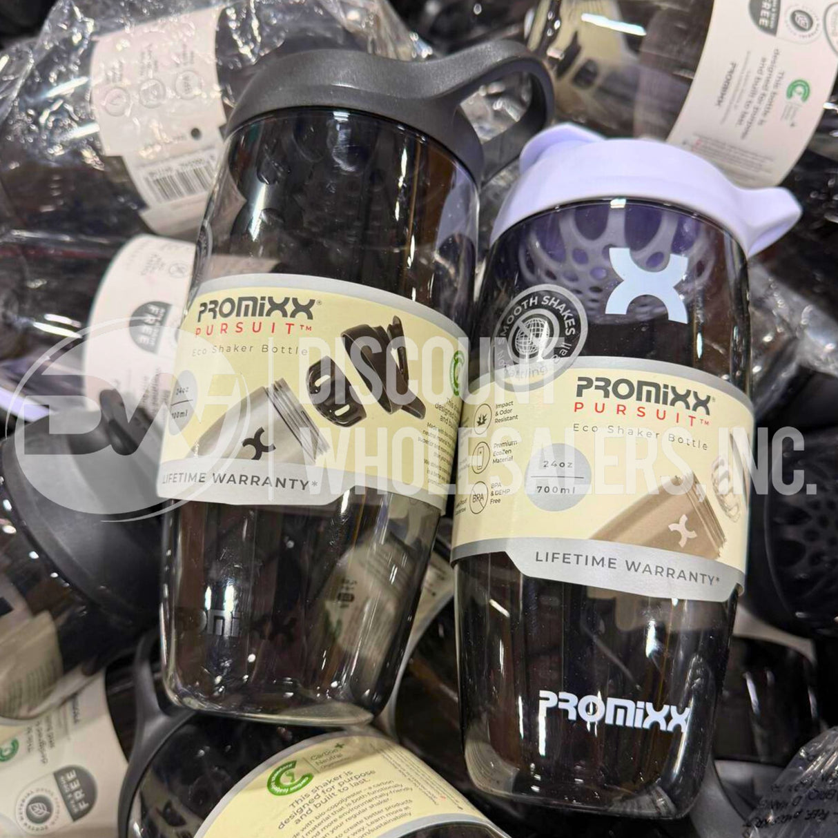 Promixx Pursuit Eco Shaker Bottle 24oz 700ml Two Differents Colors (100 Pcs Lot)