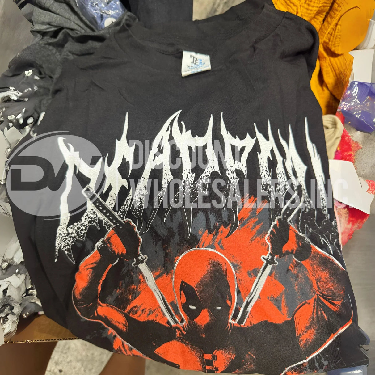 Assorted Miscellaneous Apparel Mix- Anime, Character Tees, Marvel & More (50 Pcs Lot)