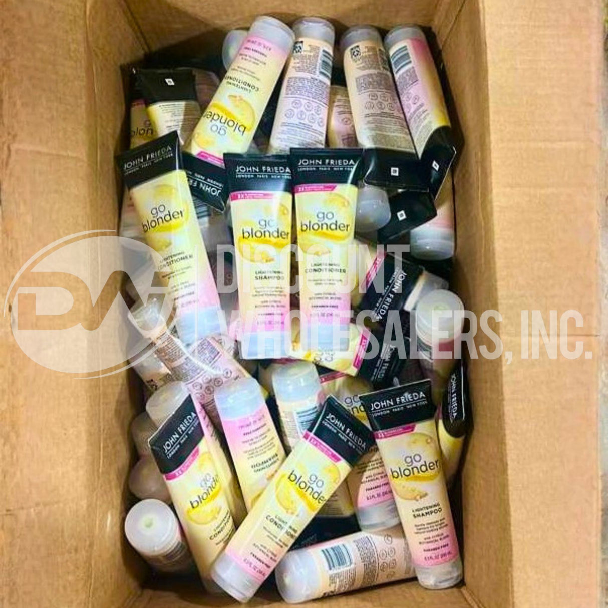 John Frieda Go Blonder Lightening Shampoo And Conditioner 8.3 Oz (136 Pcs Lot)