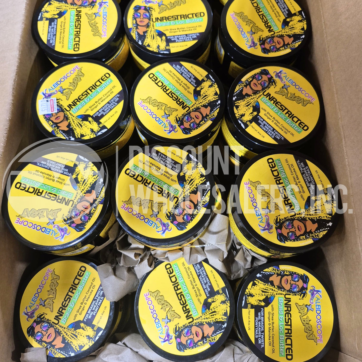 Kaleidoscope x Da Brat Unrestricted Braid & Loc Butter 4 Oz (80 Pcs Lot)