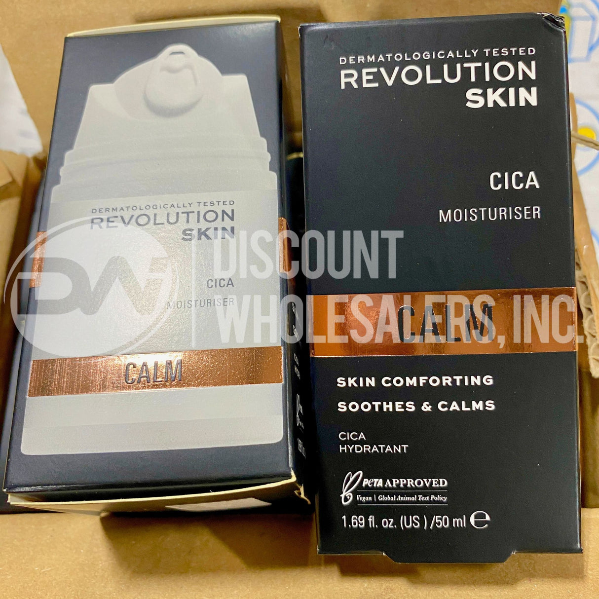 Revolution Skin Cica Moisturiser Soothes & Calms 1.69 Fl. (48 Pcs Lot)