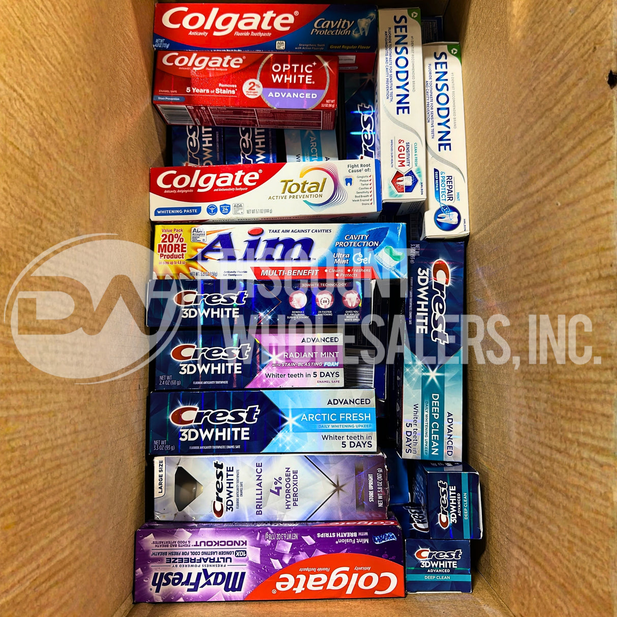 Toothpaste Assorted Different Sizes (50 Pcs Lot)
