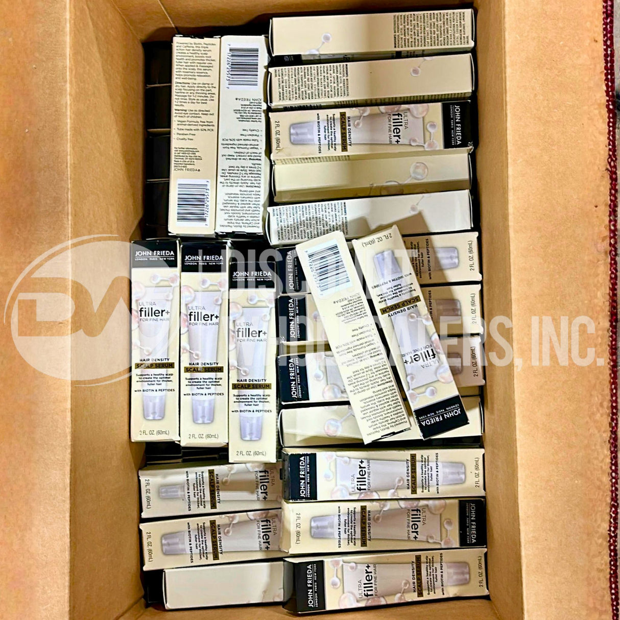 John Frieda Ultrafiller+ Hair Density Scalp Serum for Fine Hair, Volumizing Hair 2 FL (108 Pcs Lot)