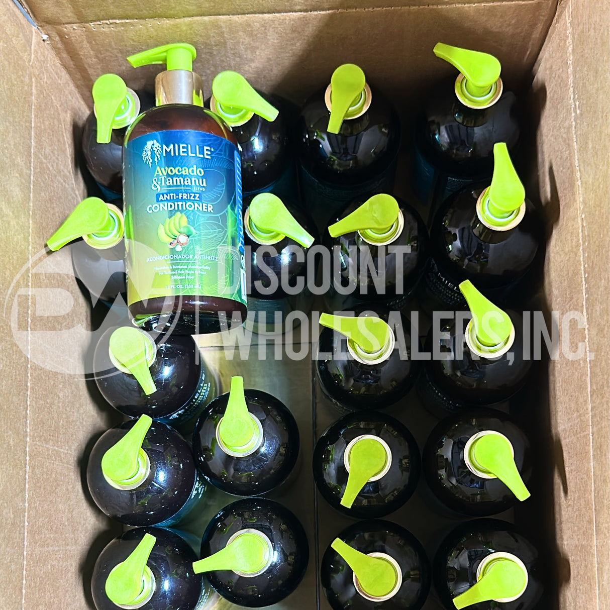 Mielle Anti-Frizz Conditioner, Avocado & Tamanu, 12 fl oz (90 Pcs Lot)