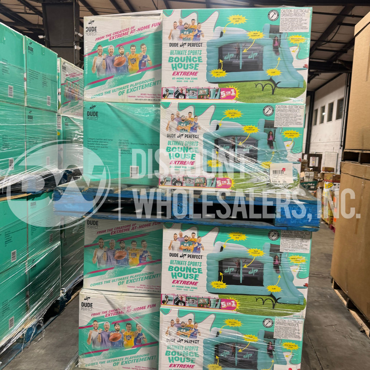 alt
Dude Perfect Castillo hinchable (24 palets/camión)