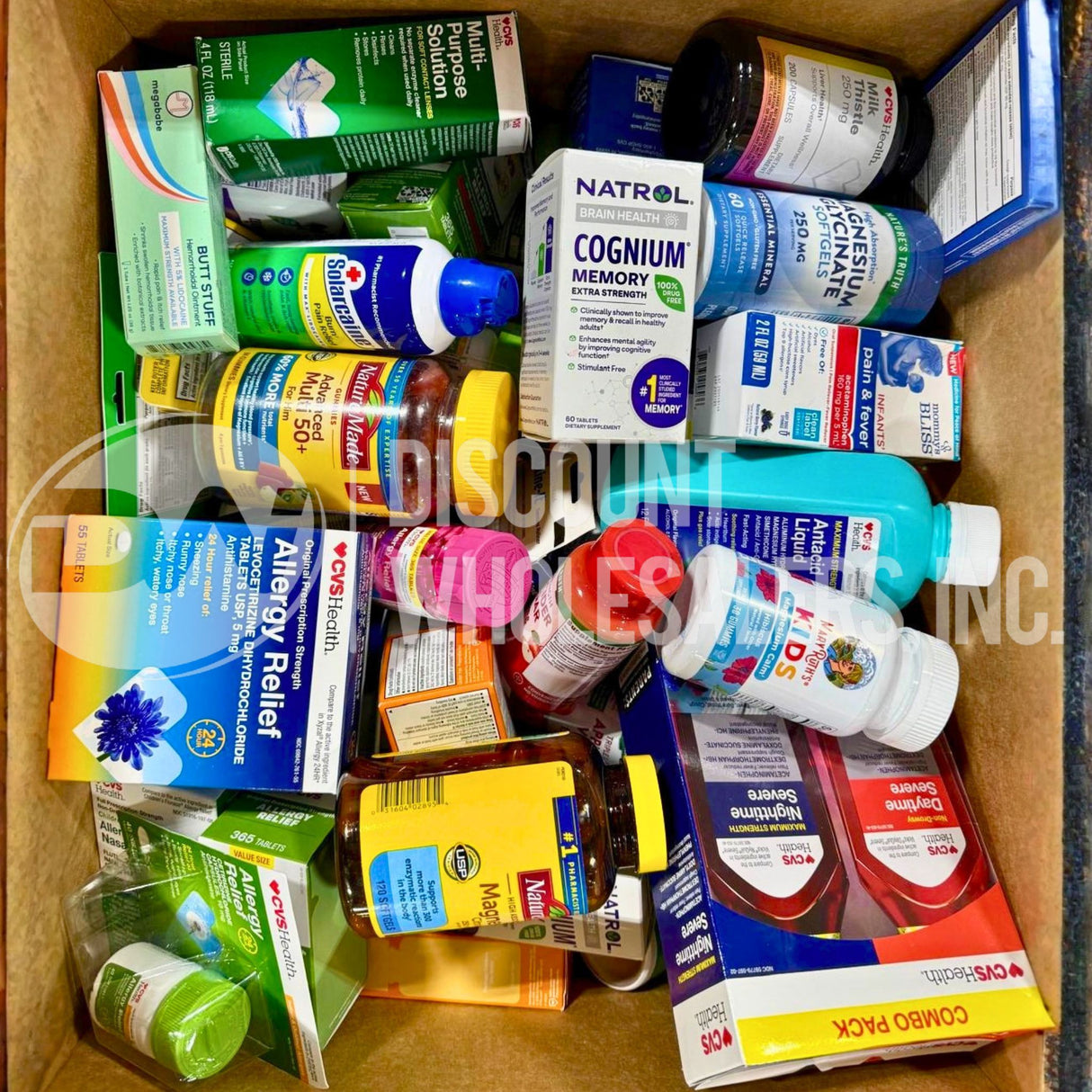 Medicine Assorted Tablets/Gummies (150 Pcs Lot)