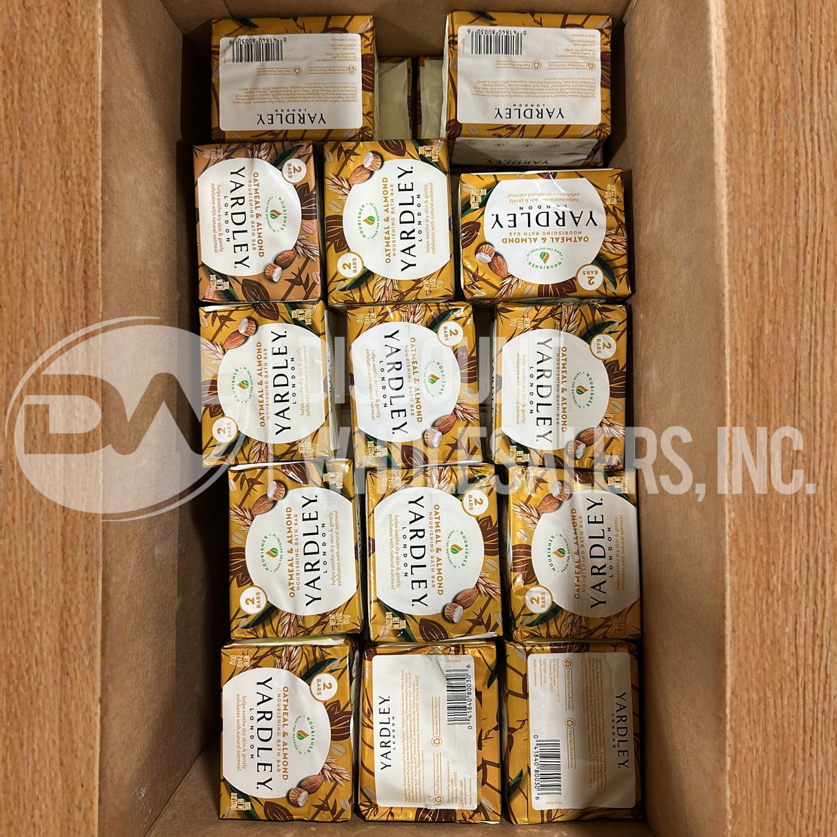 Yardley London Bath Bar Oatmeal & Almond 4 Oz, 2 Count (60 Pcs Lot)