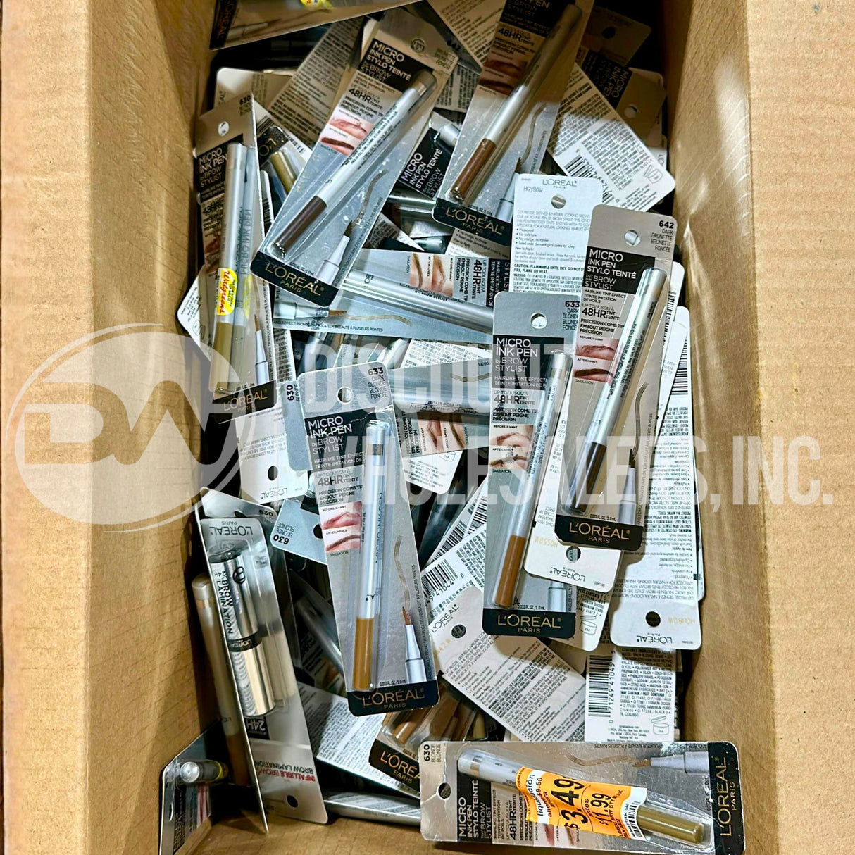 Eyebrow Mix Different Shades (190 Pcs Lot)