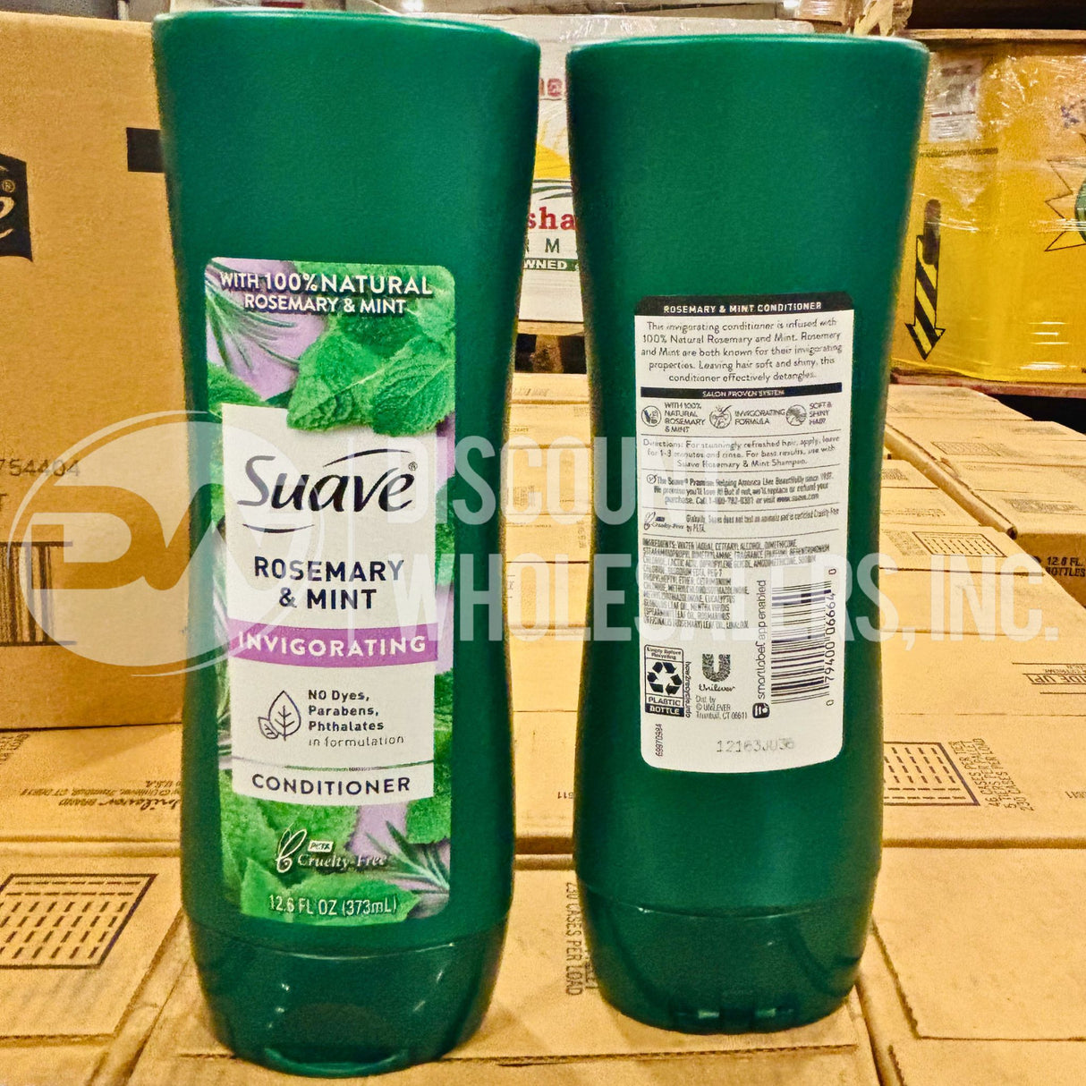 Suave Professionals Rosemary & Mint Invigorating Conditioner 12.6FL OZ - (1,032 Pcs Per Pallet)
