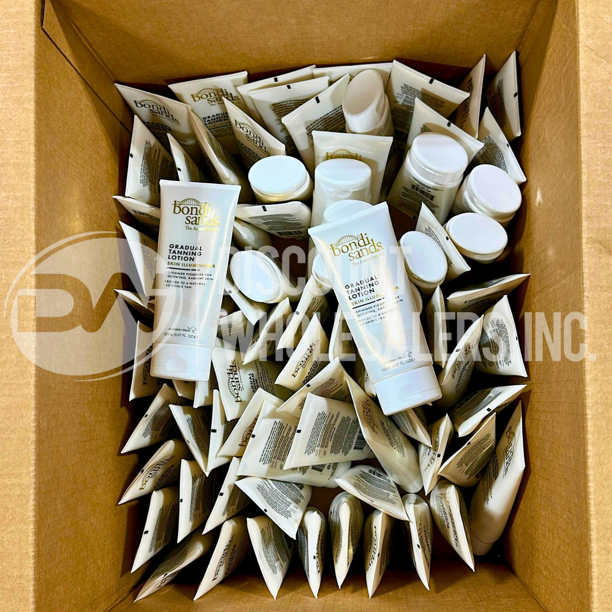 Bondi Sands Gradual Tanning Lotion Tinted Skin Illuminator - 5.07 Fl Oz (160 Pcs Lot)