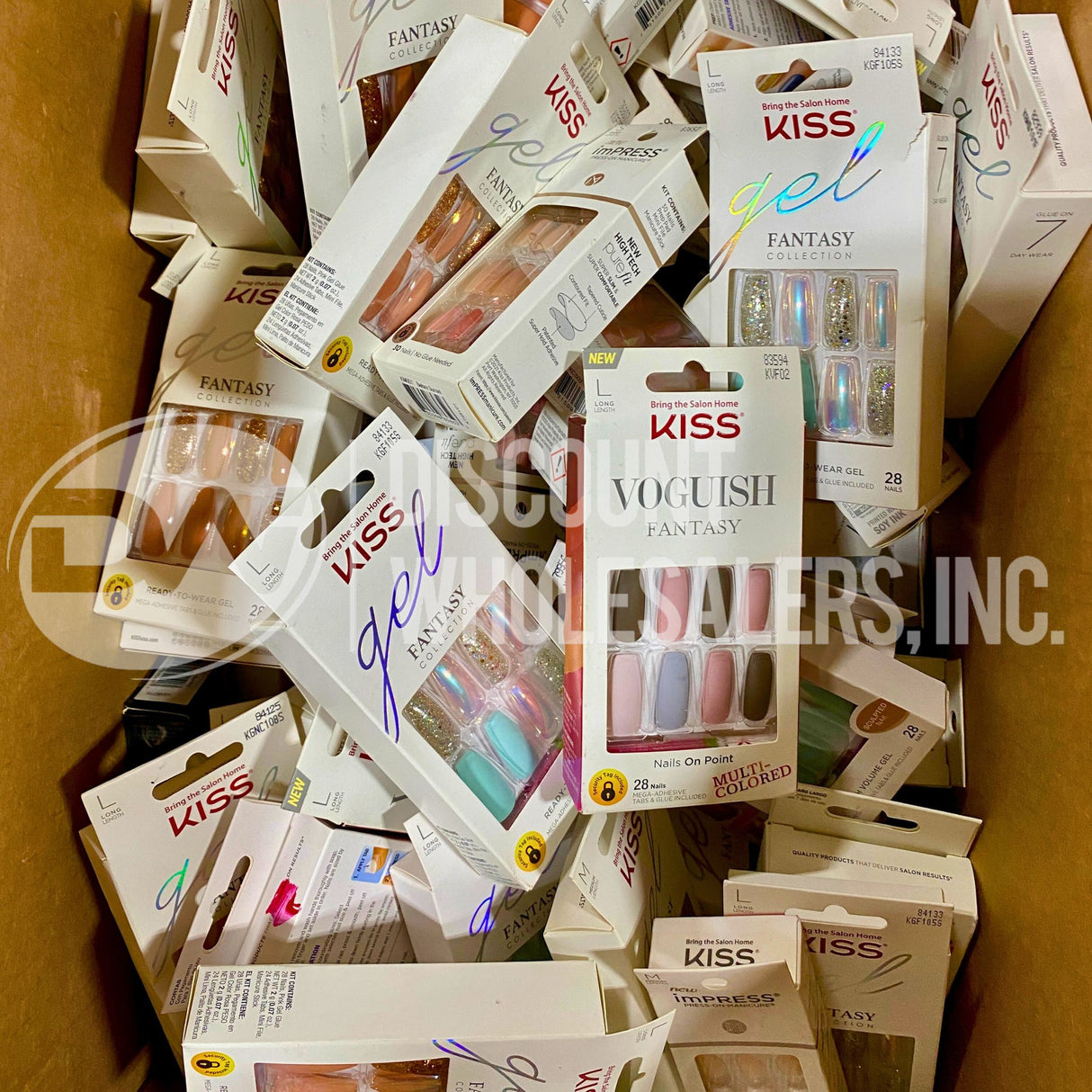 Kiss and ImPRESS Nails Assorted Shades and Styles (150 Pcs Lot)