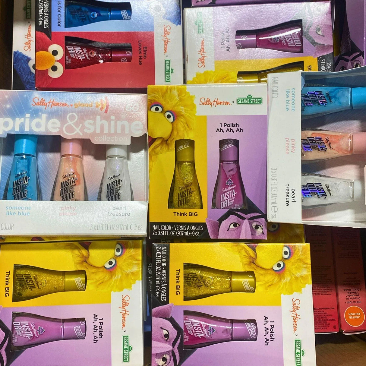 Sally Hansen X Sesame Street & Sally Hansen X Glaad Nail Color Sets