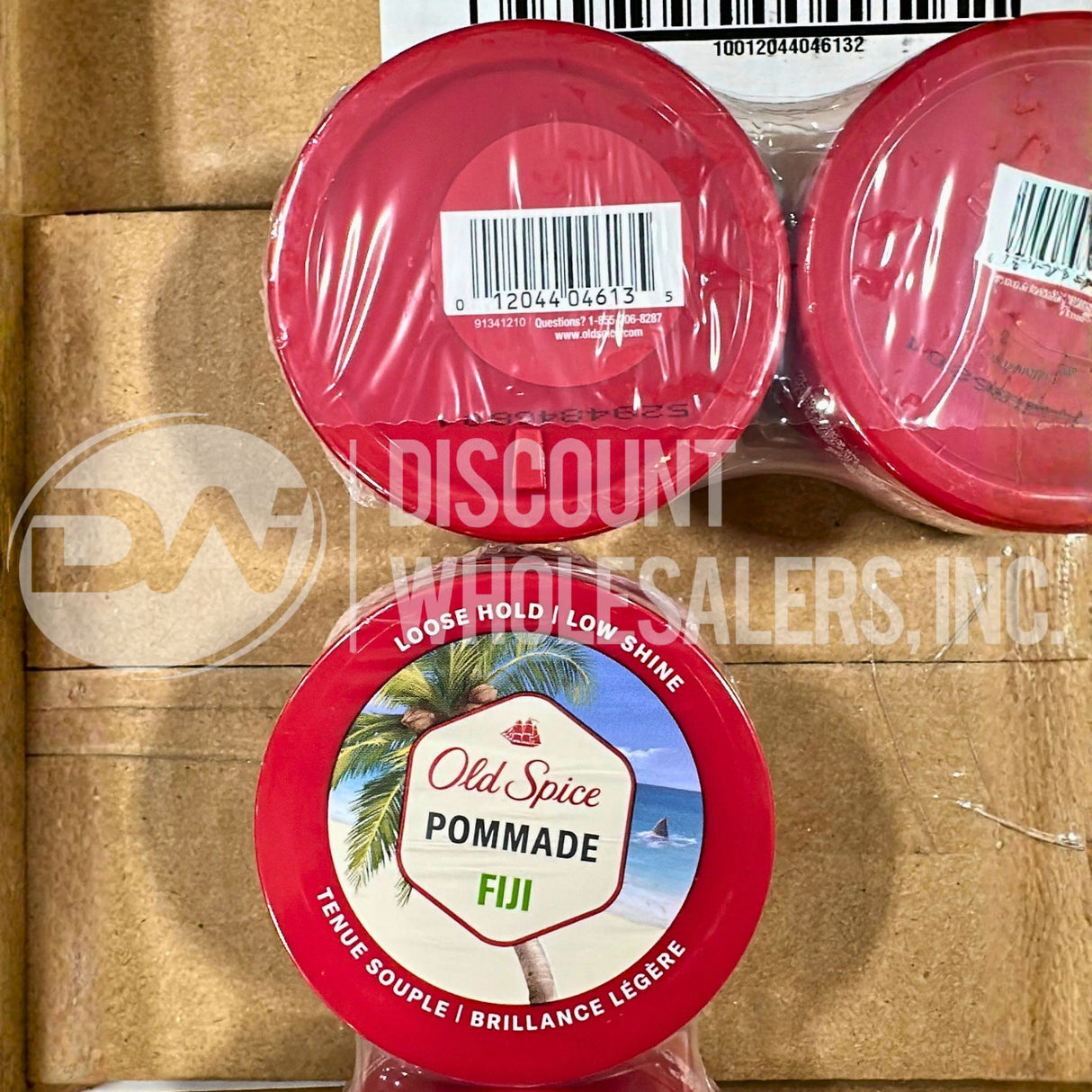 Old Spice Fiji Pomade for Men, Loose Hold, Low Shine, Men's Hair Styling (250 Pcs Lot)