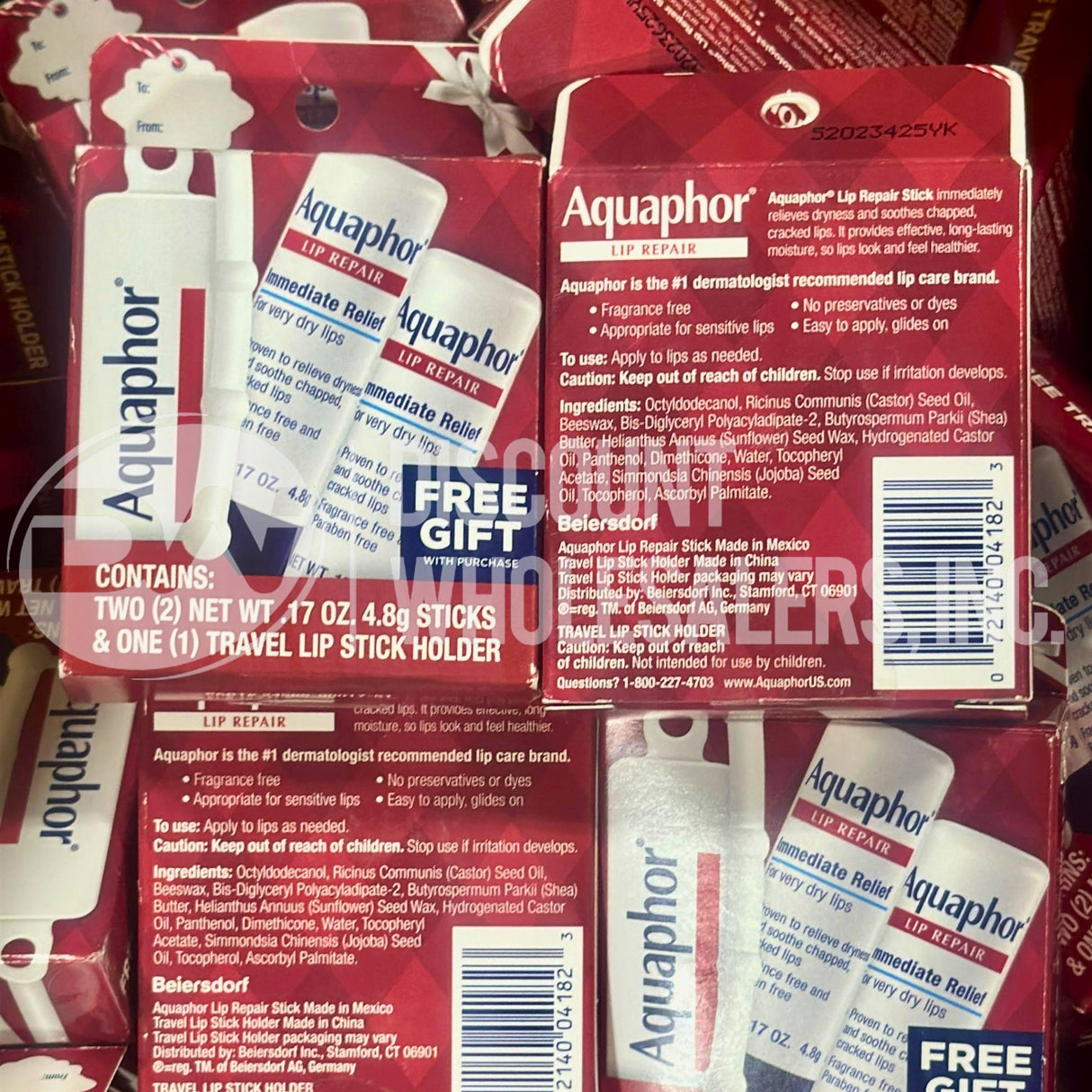 Aquaphor Lip Repair Inmediate Relief Travel Lipstick Holder (250 Pcs Lot)