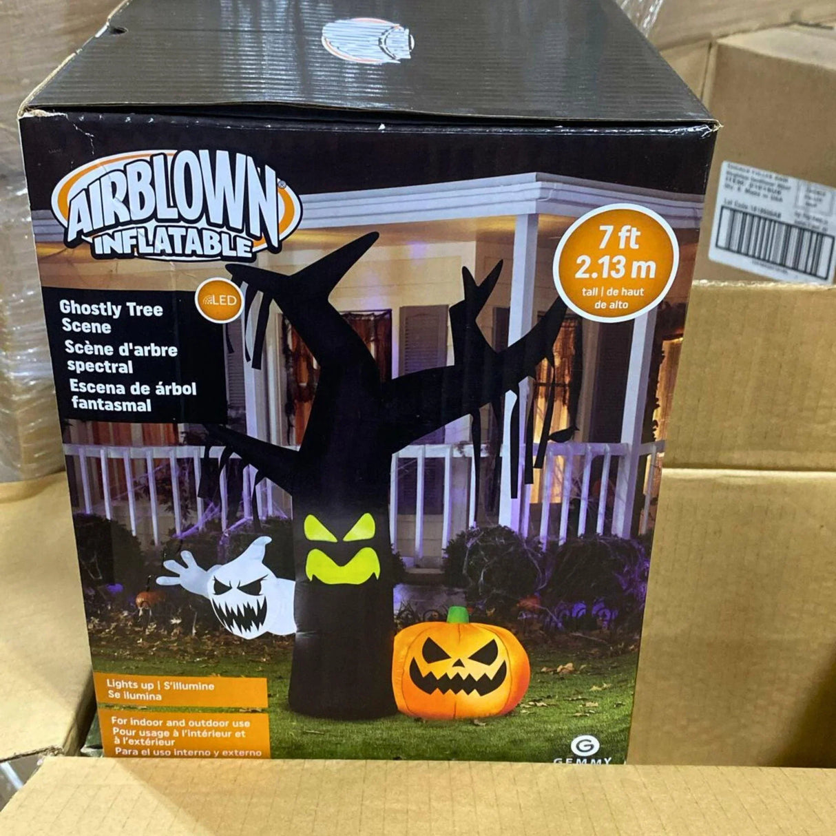 AirBlown Inflatable Ghostly Tree Scene LED