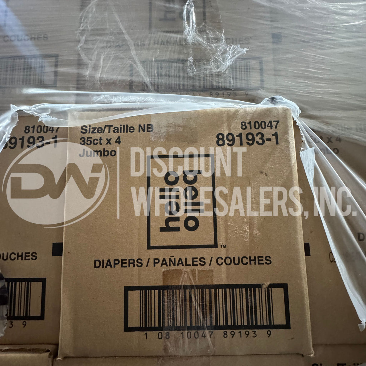 Brand New Diaper Case Pack Load (26 Pallets Per Truck)