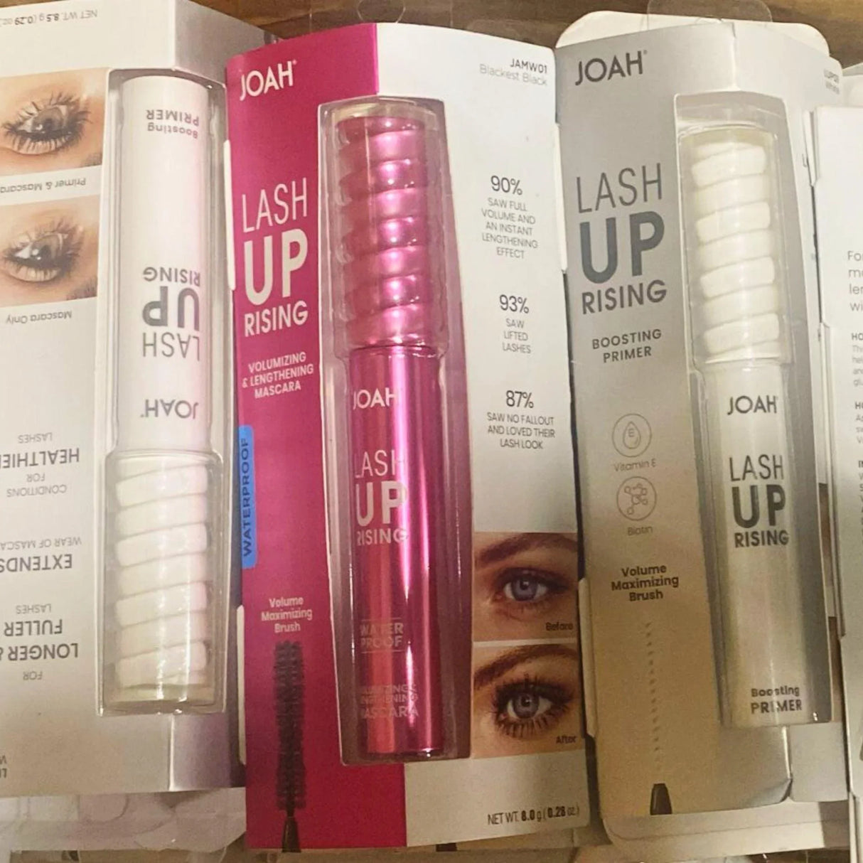 Joah Lash Up Rising Boosting Primer & Volumizing & Strengthening Mascara