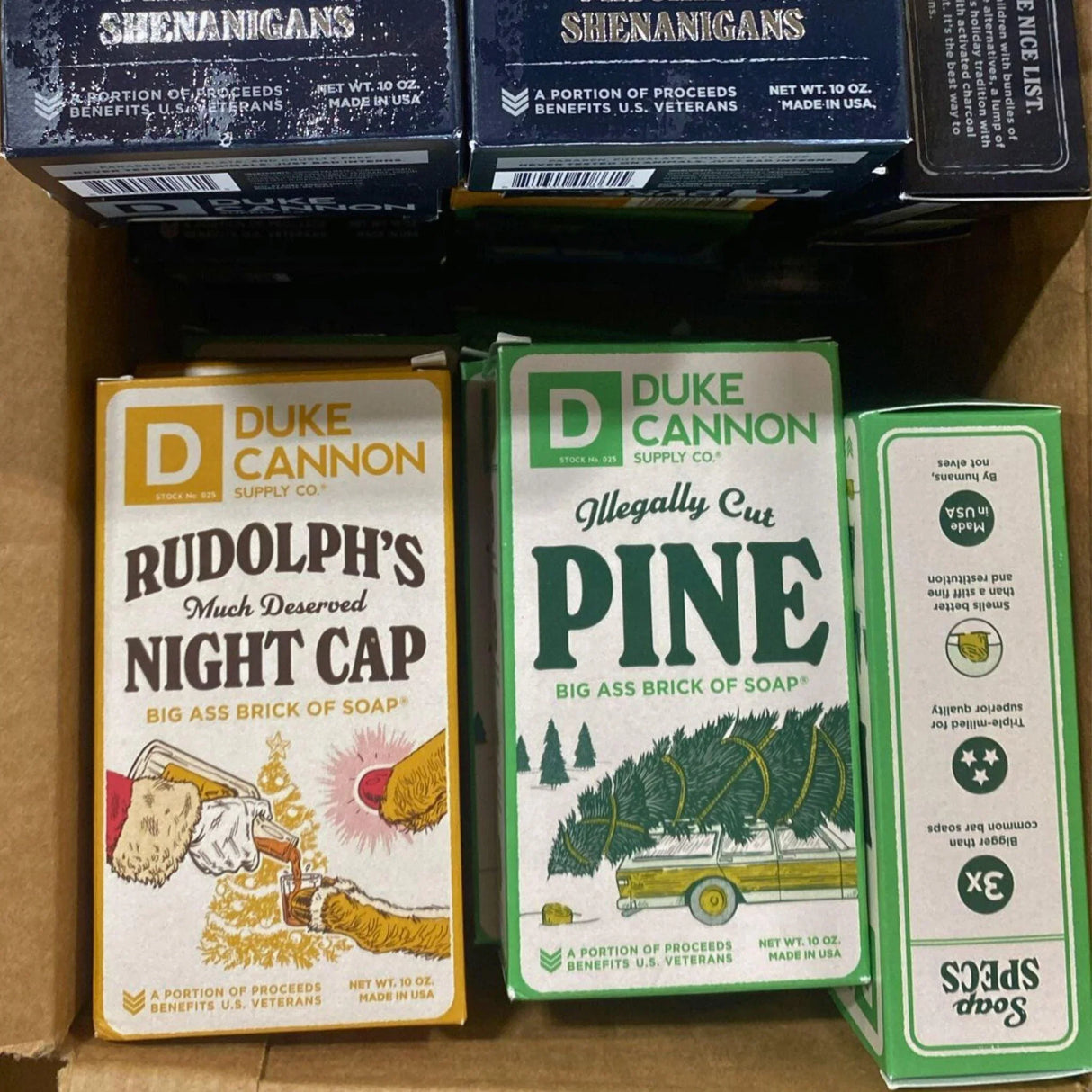 Duke Cannon Assorted Soap Bars and Assorted Scents