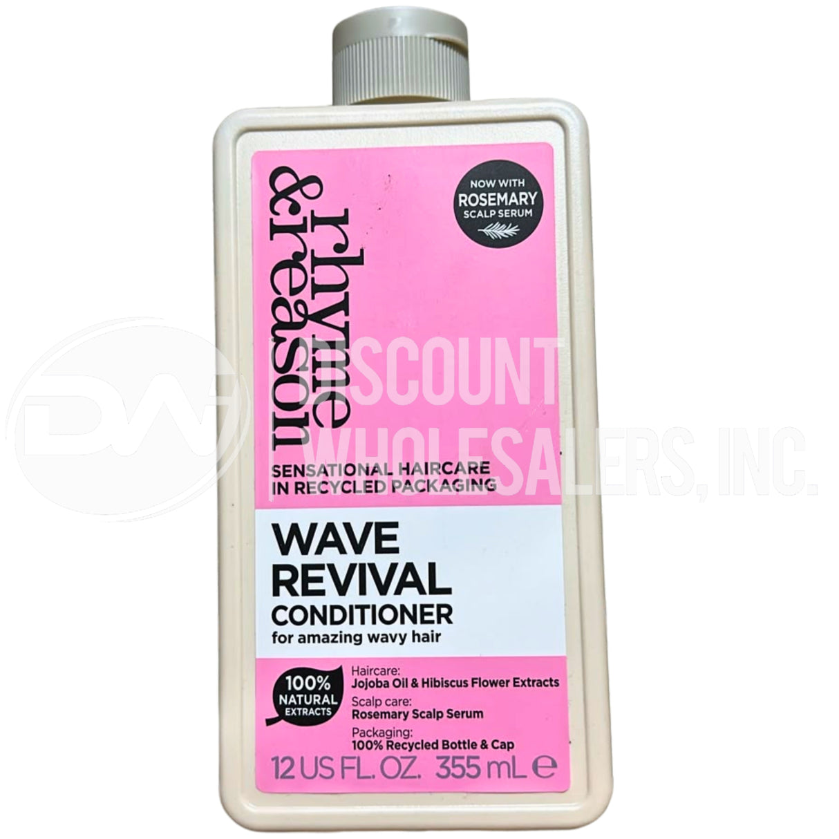 Rhyme & Reason Wave Revival Conditioner 12oz Wavy Hair Jojoba Sea Mineral (50 Pcs Lot)