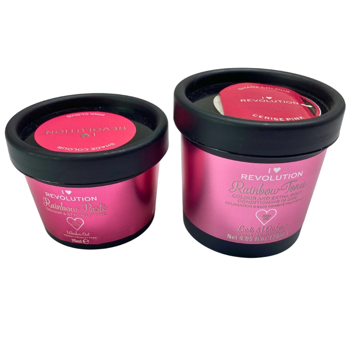 Revolution Rainbow Paste and Rainbow Tones Colour