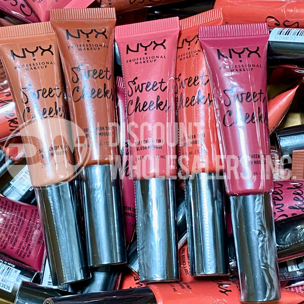 NYX Sweet Cheeks Soft Tint Blush Mousse Assorted Shades (100 Pcs Lot)