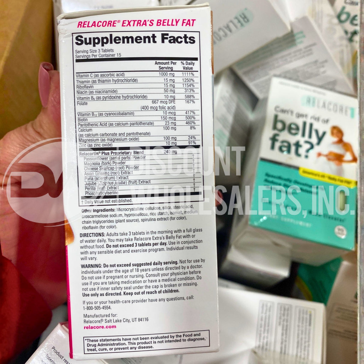 Relacore Belly Fat Dietary Supplement Assorted (60 Pcs Lot)