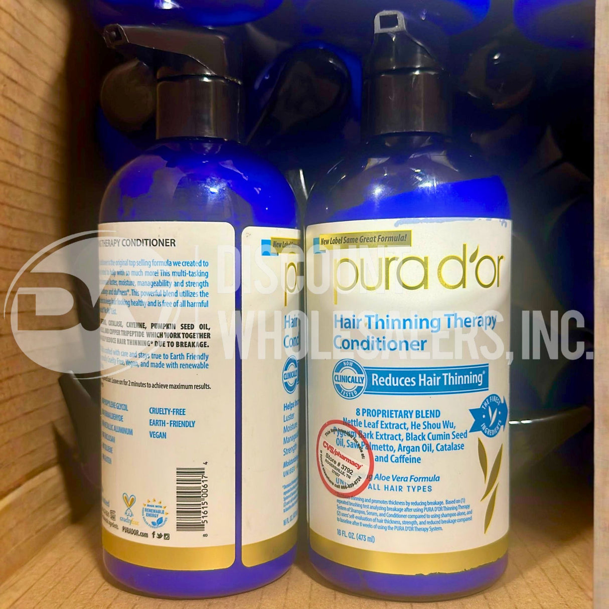 Pura D’OR Hair Thinning Therapy Conditioner 16oz Biotin Blend 90% 16 FL (64 Pcs Lot)