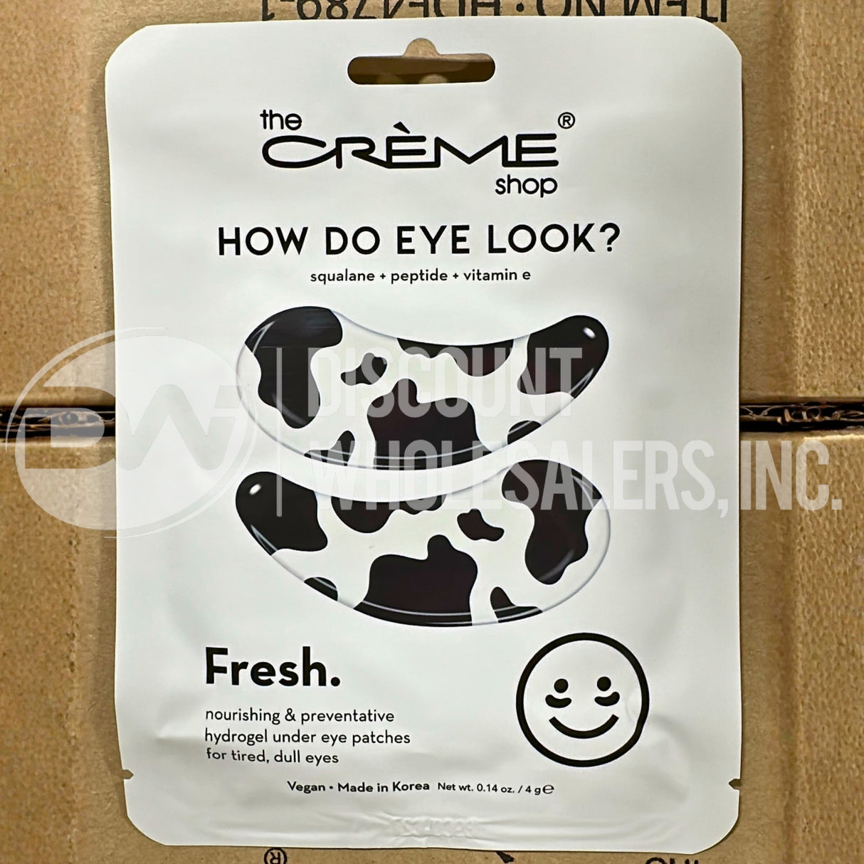 The Crème Shop How Do Eye Look Under Eye Patches Fresh 0.14OZ (288 Pcs Lot)