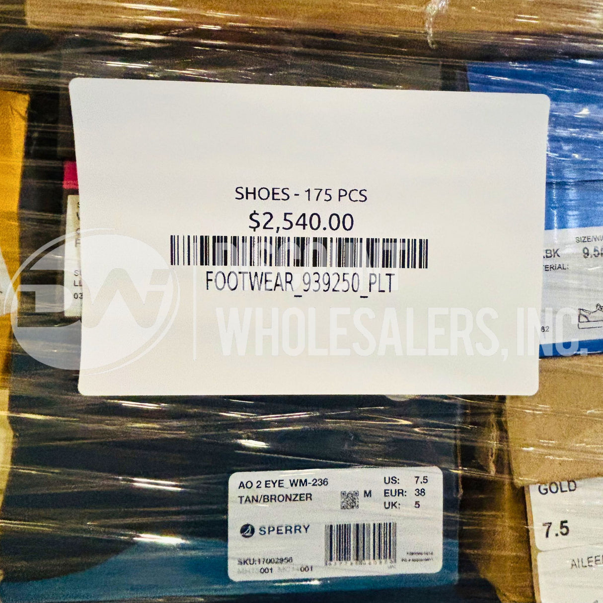 SHOES - (175 Pcs Per Pallet)