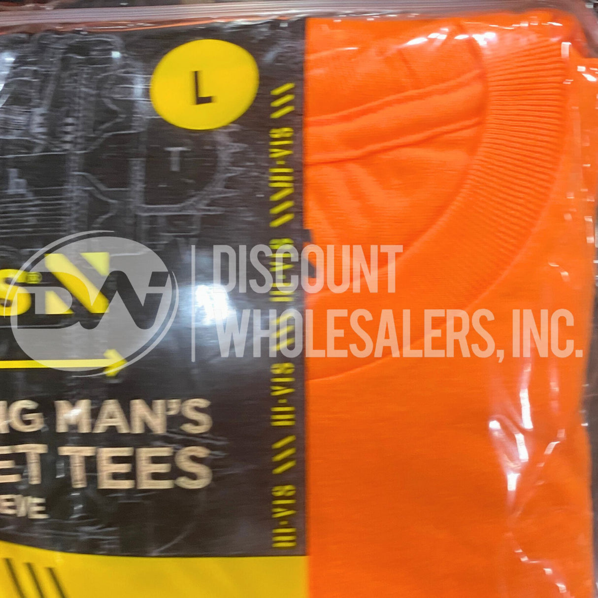 Walls Working Man's Pocket Tees Short Sleeve Different Colors and Sizes M-3XL-2-Pack (250 Pcs Per Pallet)