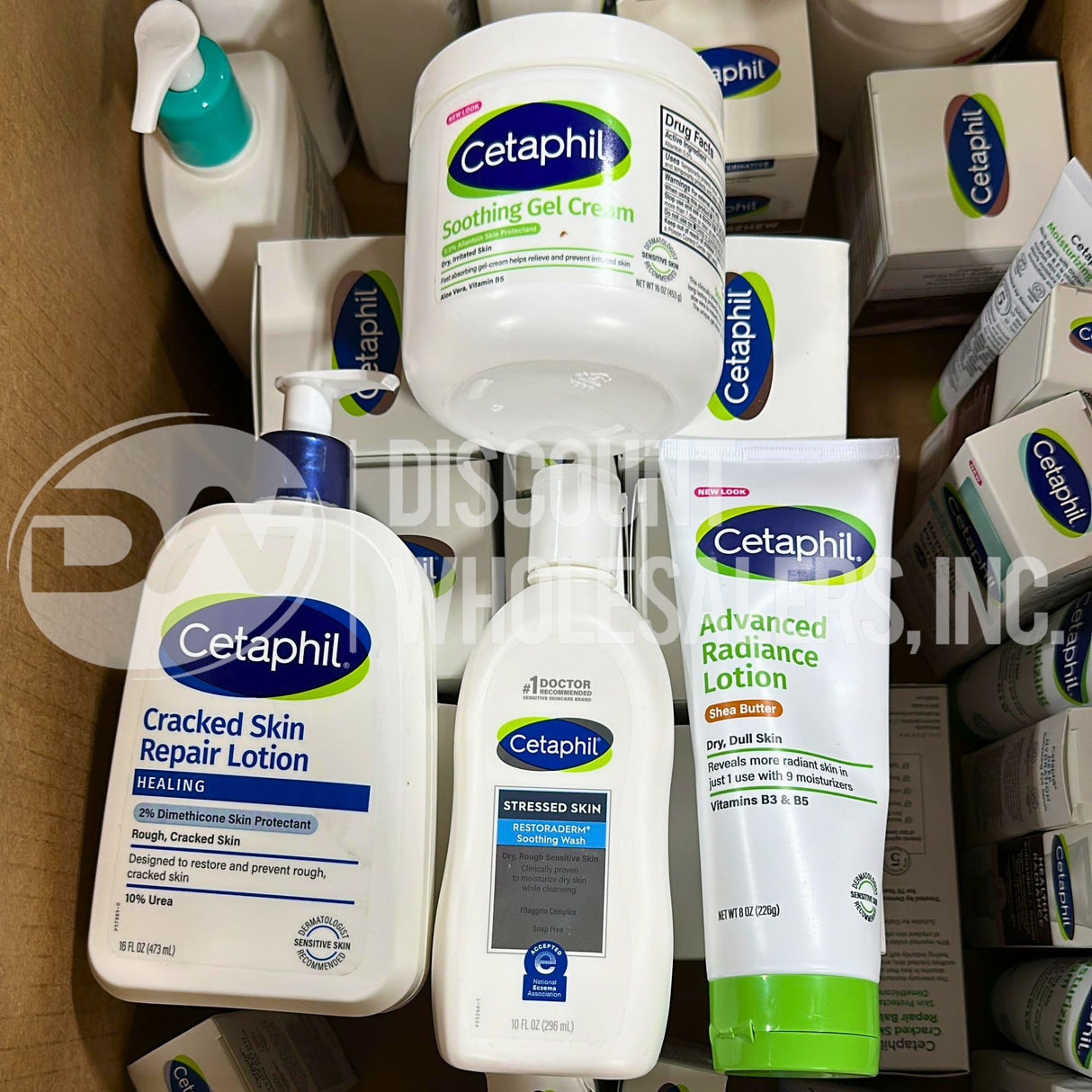 Cetaphil Assorted Different Sizes (115 Pcs Lot)