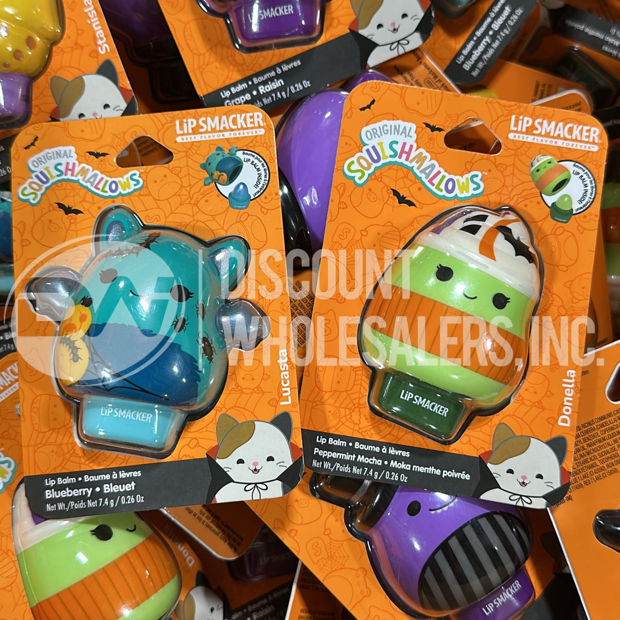 Lip Smacker x Squishmallows Halloween Lip Balm assorted (60 Pcs Lot)